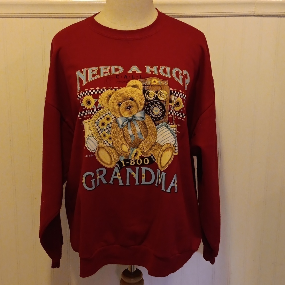 Vintage Grandma large Jerzee sweatshirt